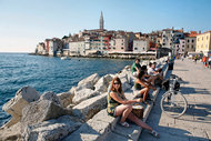 Relaxing by the sea in Rovinj - Filip Horvat for The New York Times  